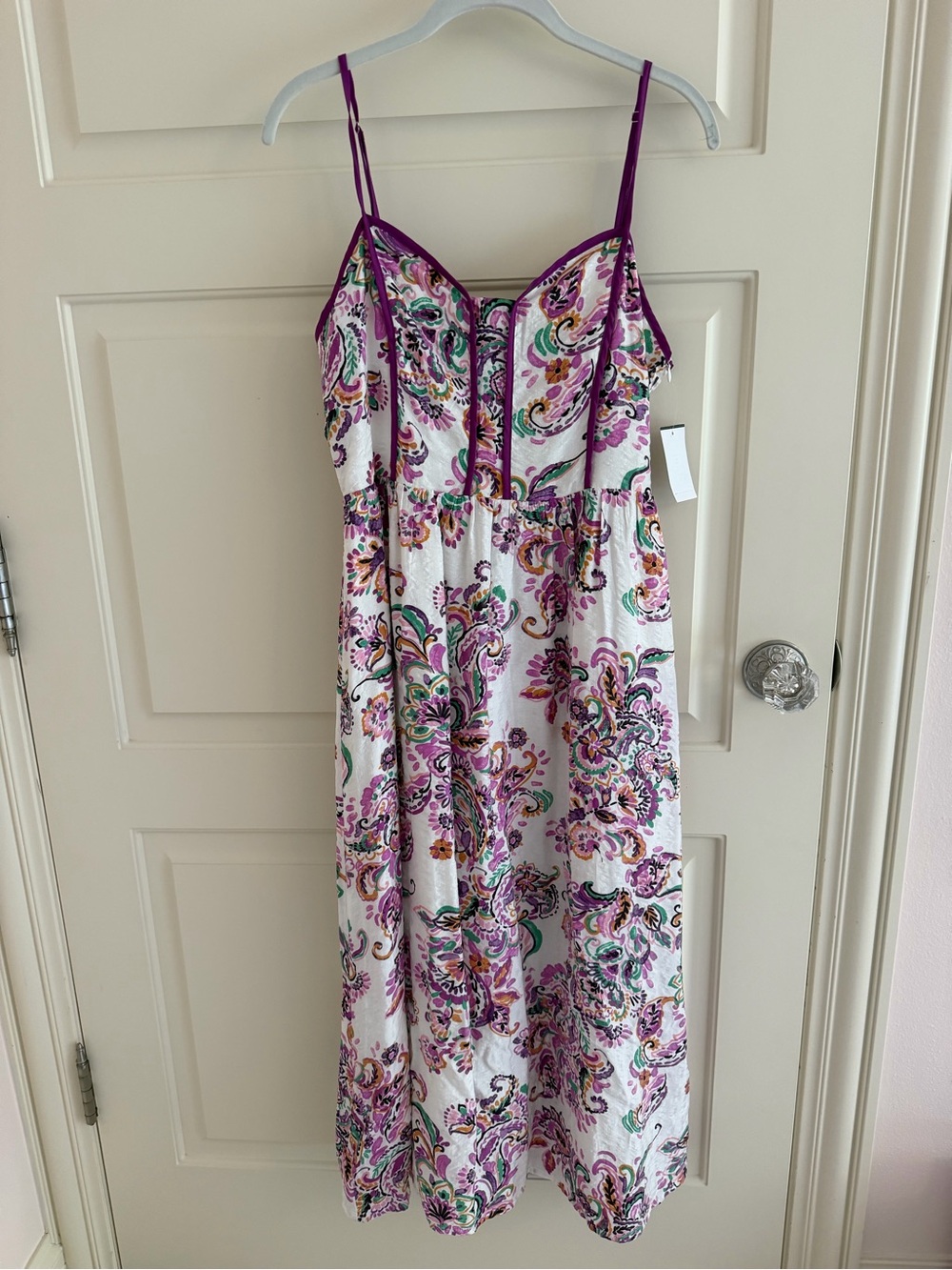 TCEC Floral Print Midi Dress NWT